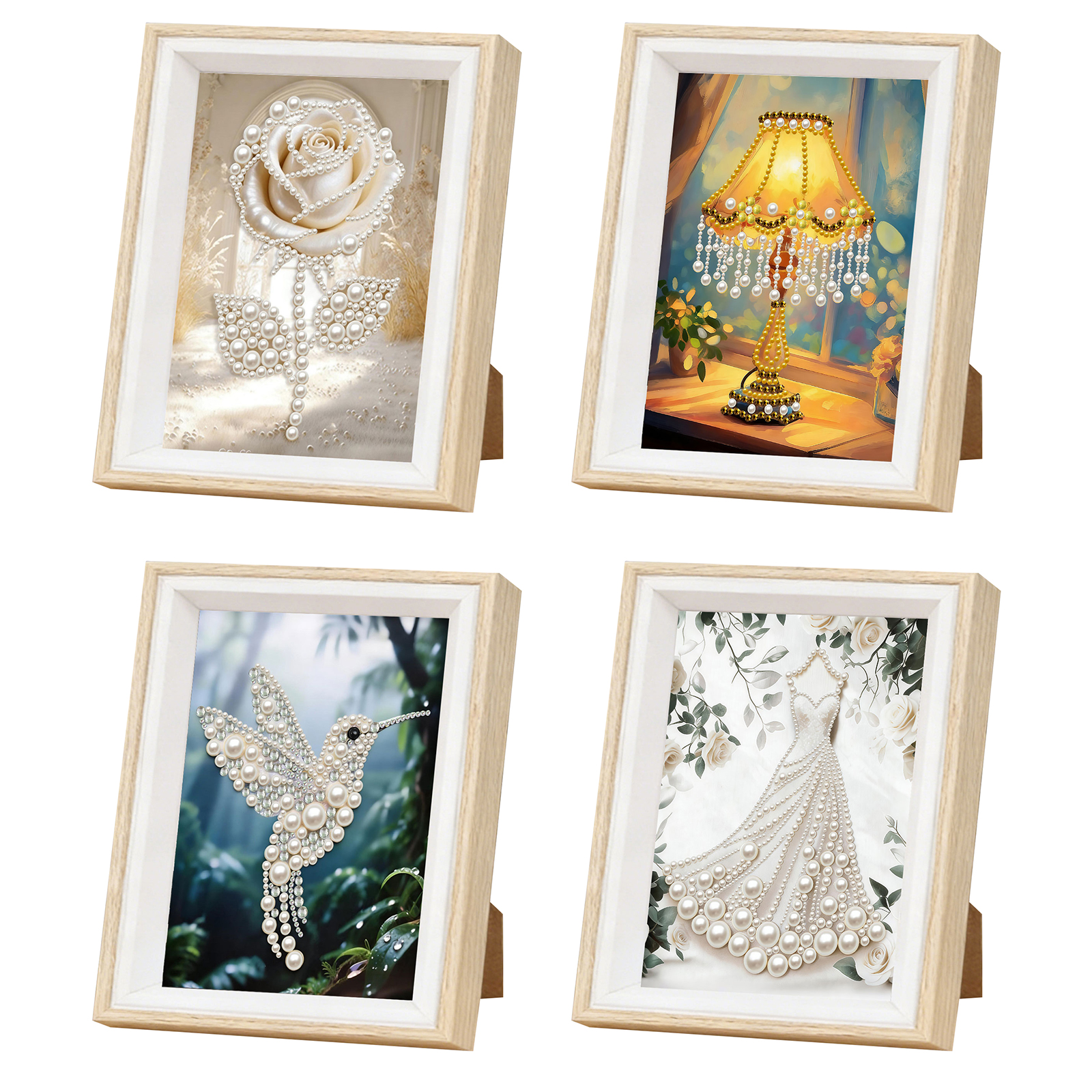Resin Art Ideas - DIY Pearl Art Painting Set with