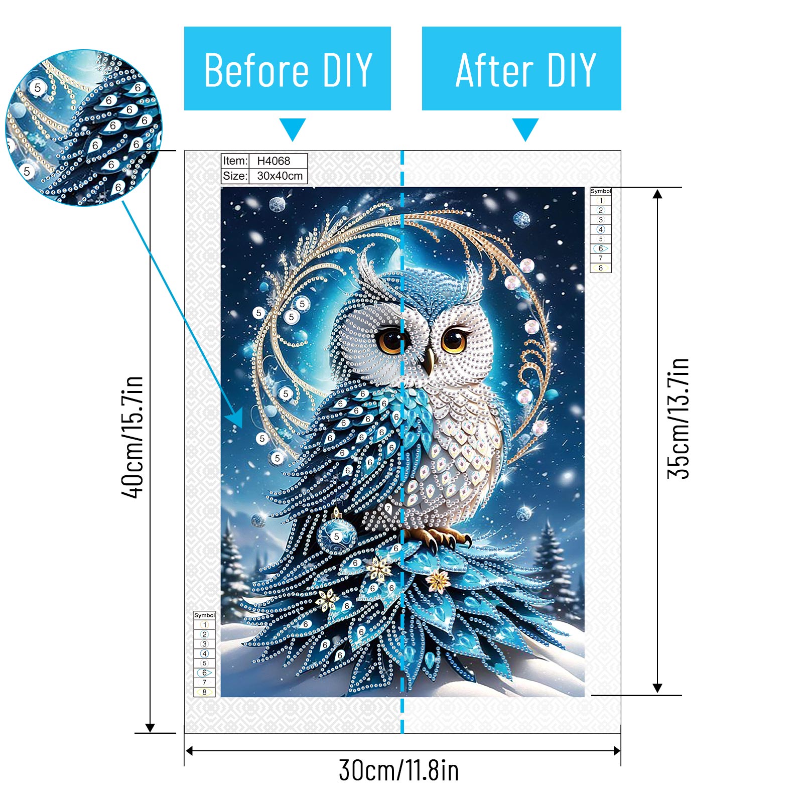 Frameless,Special Shape Diamon - Resin Art Kits For Adults avis et prix