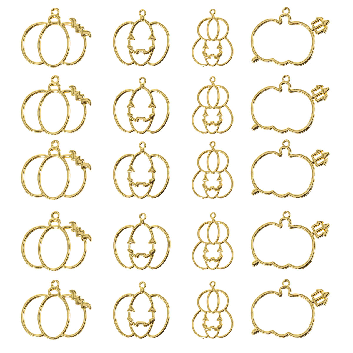 20Pcs DIY Pumpkin Resin Pendan - Resin Art Pendant avis et prix