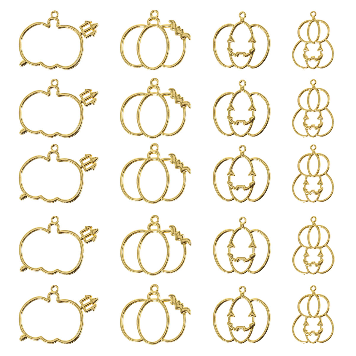 20Pcs DIY Pumpkin Resin Pendan - Resin Art Pendant avis et prix