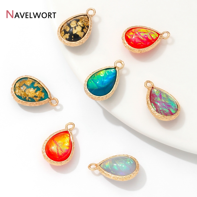 18K Gold Plated Brass With Res - Resin Art Notes avis et prix