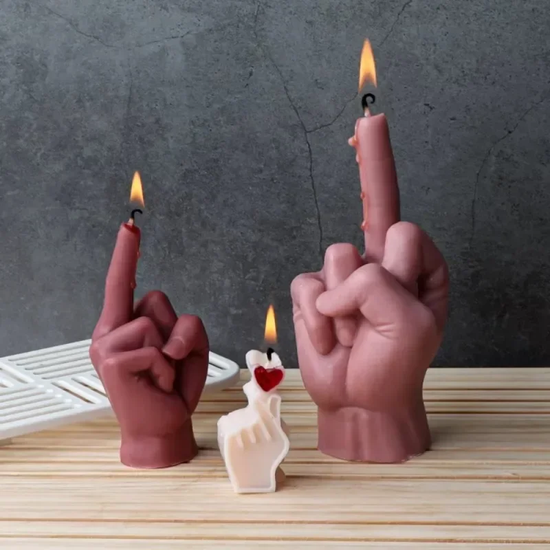 3D Middle Finger Silicone Mold - Resin Art Ideas avis et prix