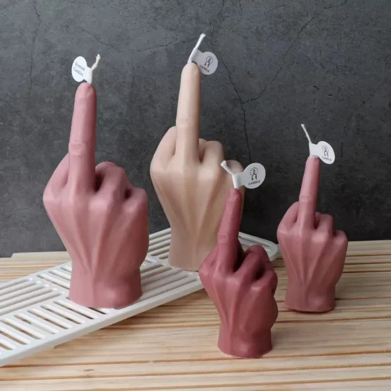 3D Middle Finger Silicone Mold - Resin Art Ideas avis et prix