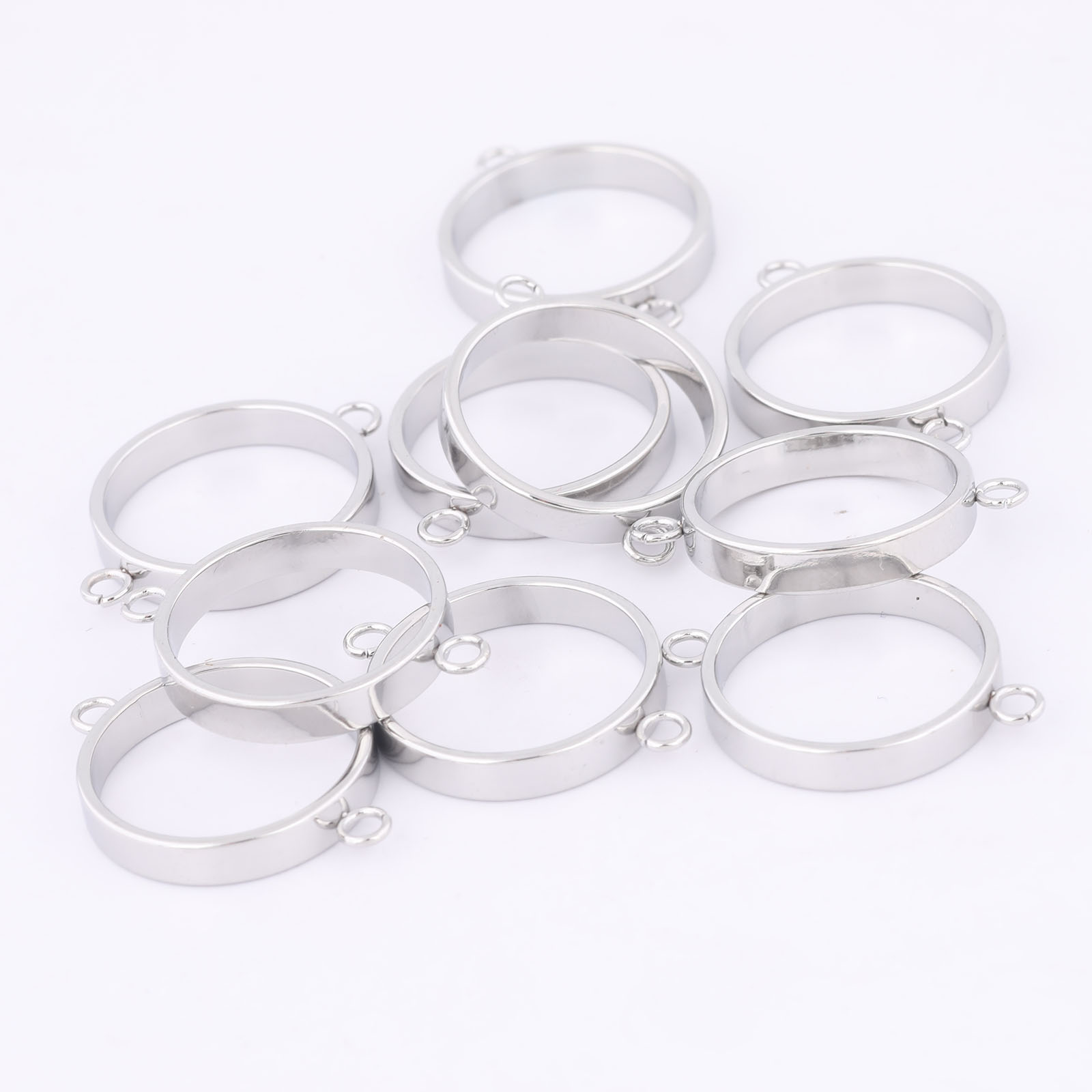 10pcs Stainless Steel 14mm Ope - Resin Art Notes avis et prix