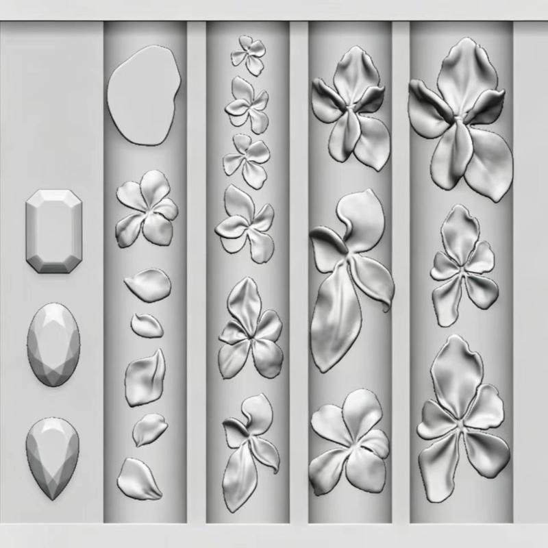 Silicone Flower & Gem Mold Eas - Resin Art Easy avis et prix