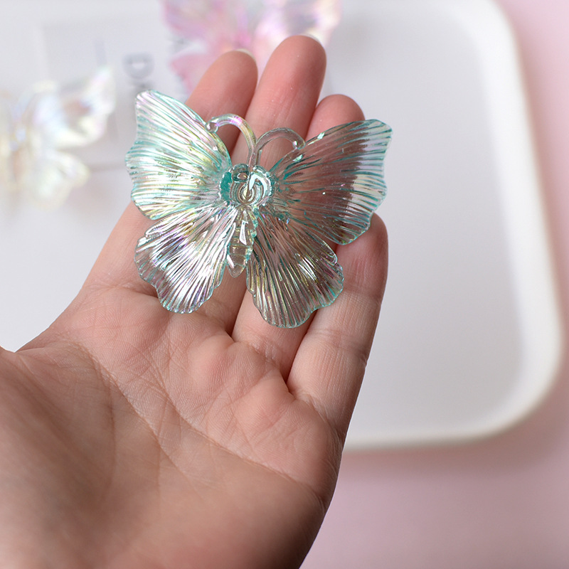 WFFNNKC 10Pcs Transparent Butt - Resin Art Earrings Material avis et prix
