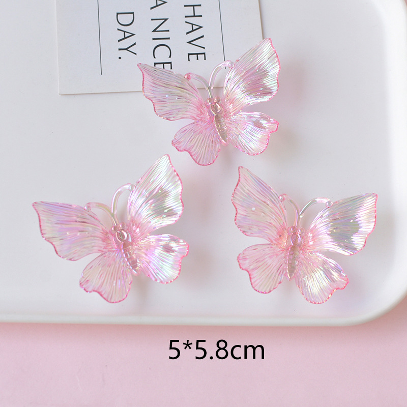WFFNNKC 10Pcs Transparent Butt - Resin Art Earrings Material avis et prix