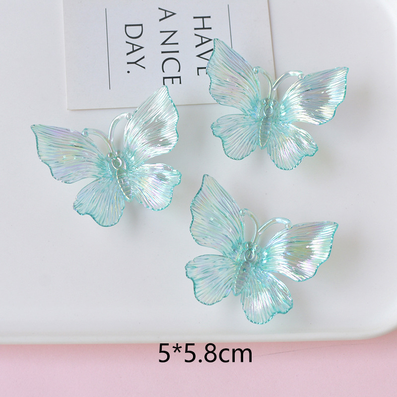 WFFNNKC 10Pcs Transparent Butt - Resin Art Earrings Material avis et prix