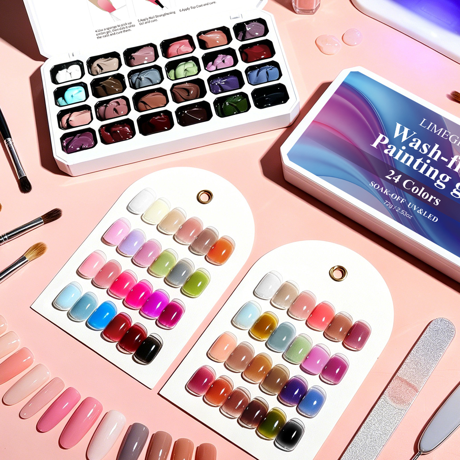 Mini 4IN1 Pat Ombre Gel Nail P - Resin Art Easy avis et prix