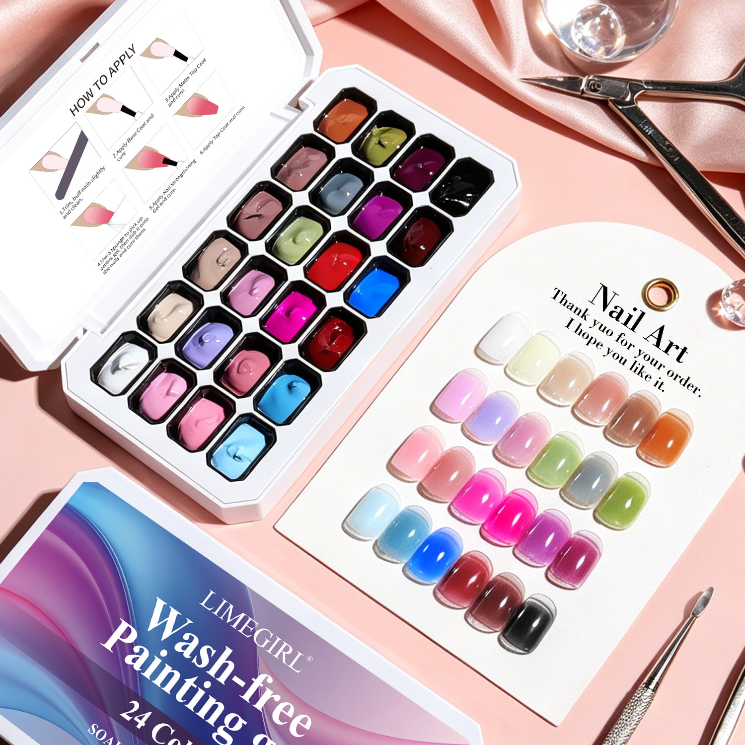 Mini 4IN1 Pat Ombre Gel Nail P - Resin Art Easy avis et prix