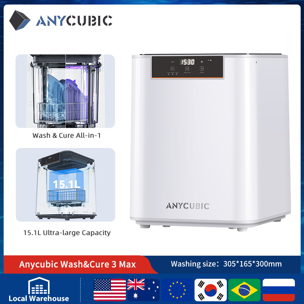 ANYCUBIC Wash & Cure 3/ 3 Plus - Resin Art Machine avis et prix
