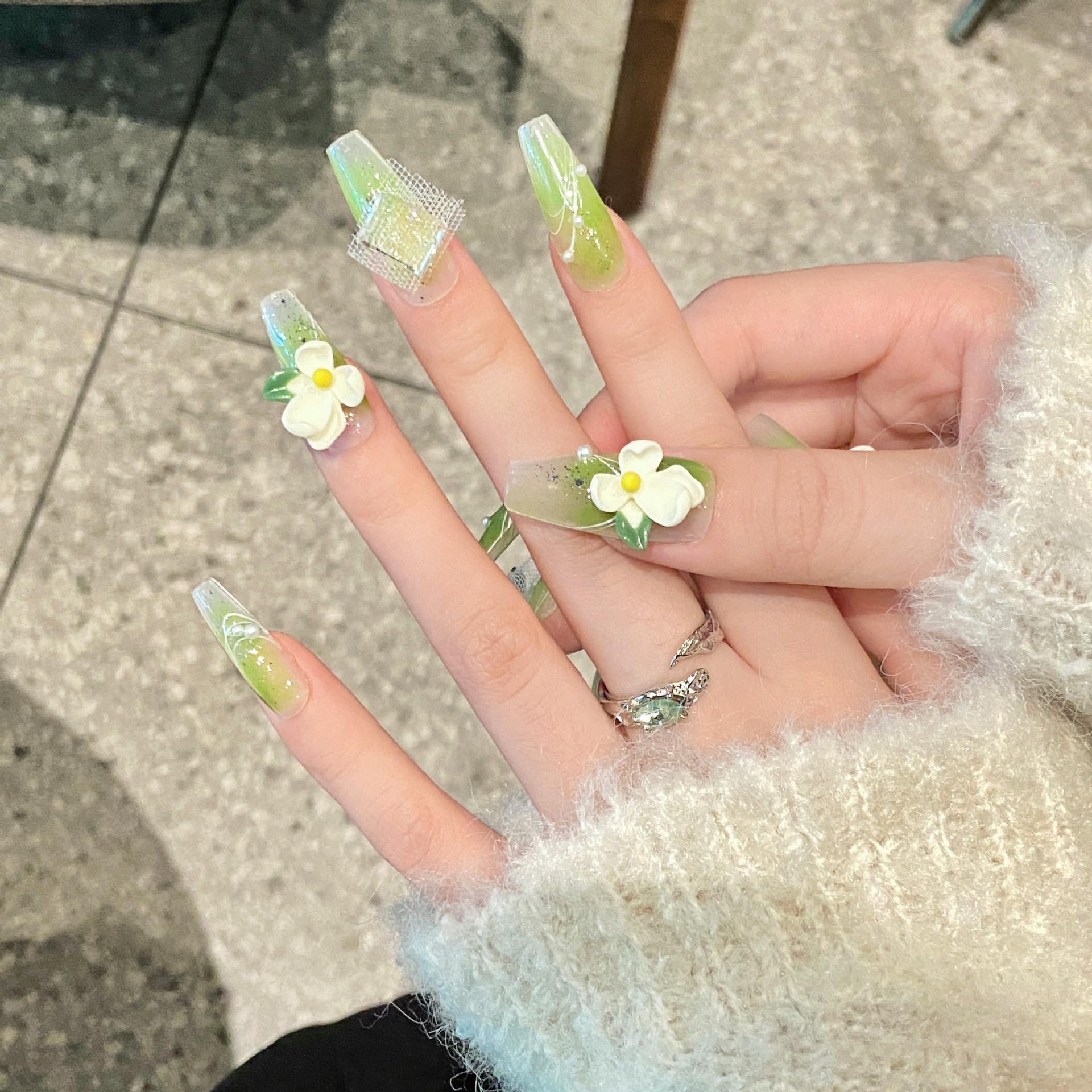 10pcs Pure Hand-Pressed Ultra- - Resin Art With Flowers avis et prix