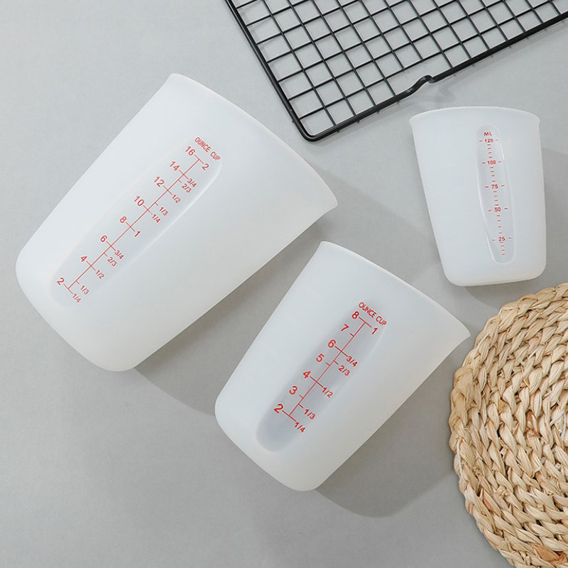 125/250/500ml Silicone Measuri - Resin Mixing Cup avis et prix