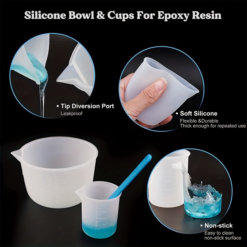 Silicone Measuring Cups, Resin - Resin Mixing Cup avis et prix