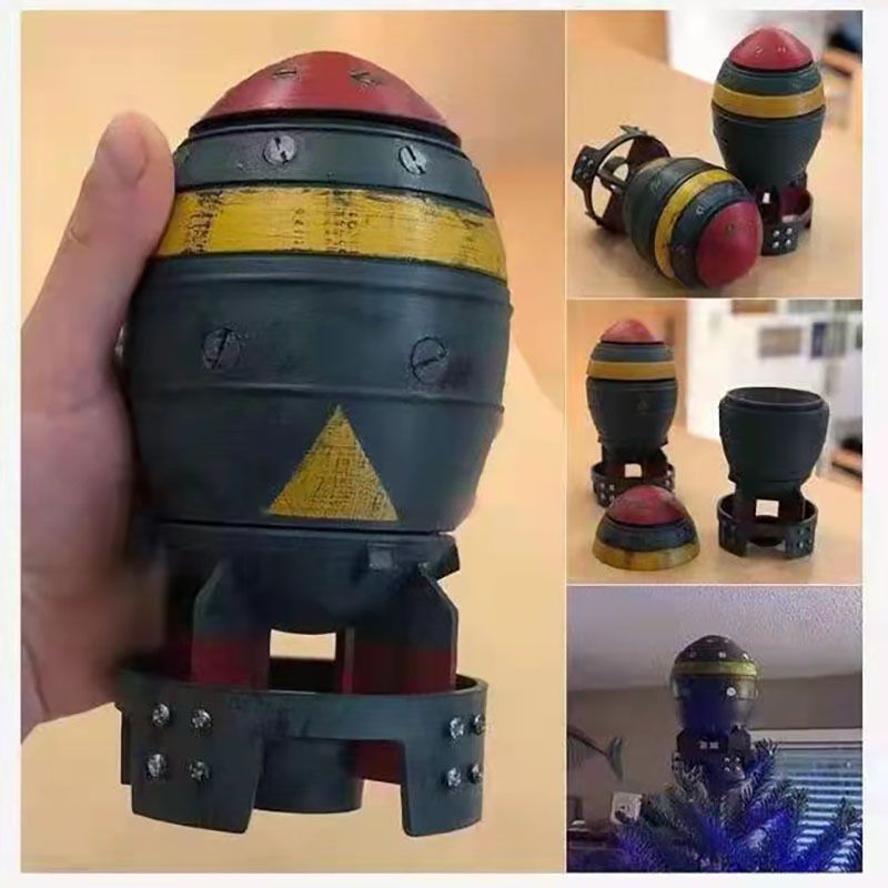 New Mini Nuke Bomb Storage Box - Resin Art Table Top avis et prix