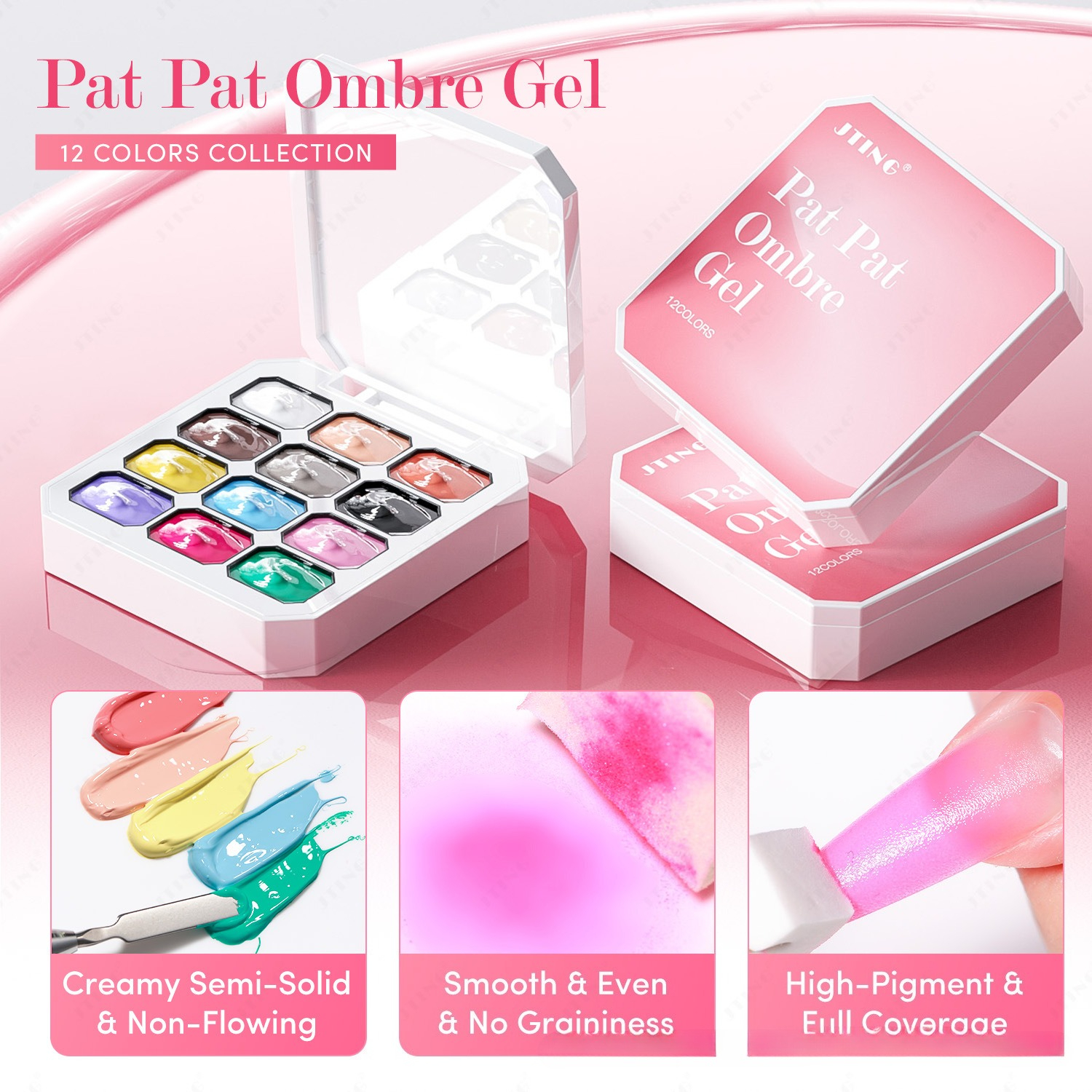 12Colors 4IN1 Pat Ombre Gel Na - Resin Art Easy avis et prix