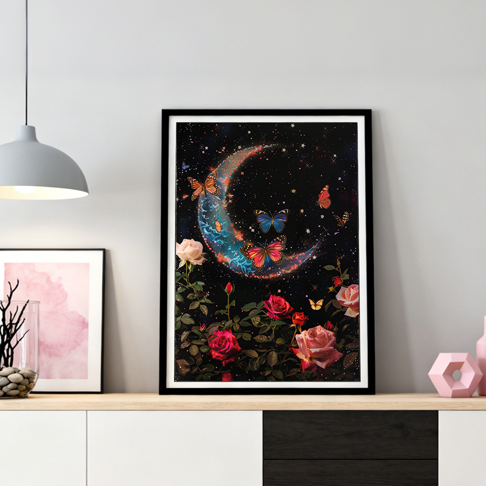 HUACAN Diamond Painting 5d Moo - Resin Art Of Rose avis et prix