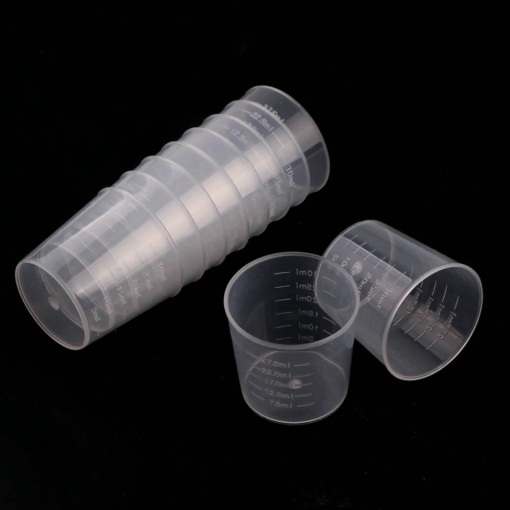 20pc 30ml Clear Plastic Liquid - Resin Mixing Cup avis et prix