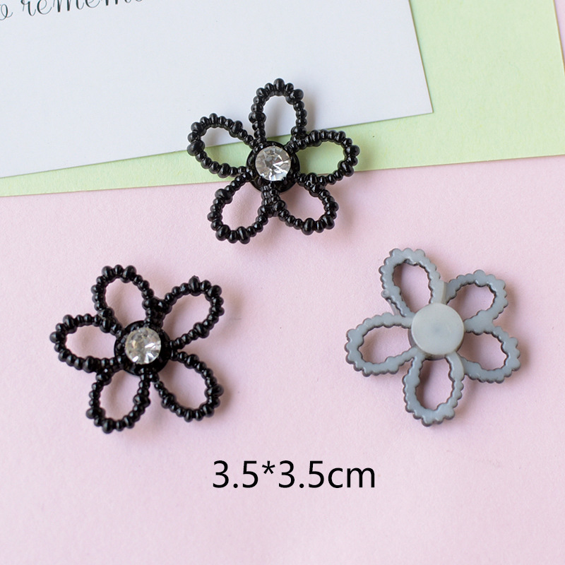 WFFNNKC 10-20Pcs Sweet Flowers - Resin Art Earrings Material avis et prix
