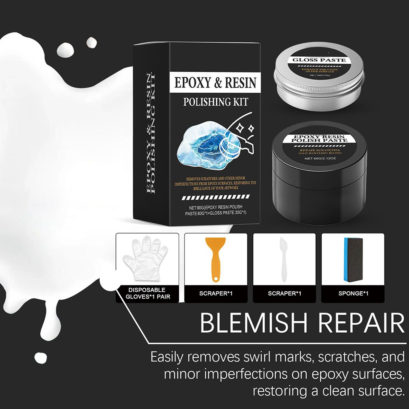 Epoxy Resin Polishing Kit - Cr - Resin Art Easy avis et prix