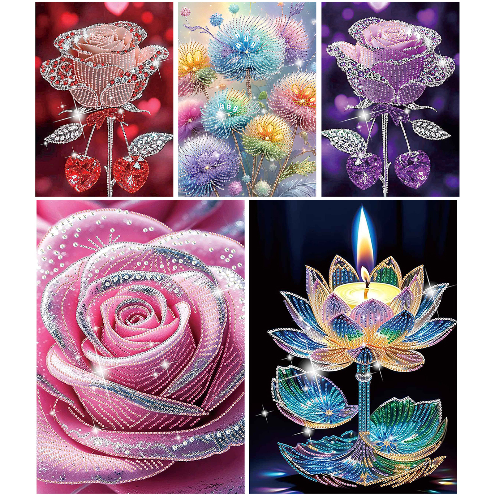 Dreamy Flower Partial DIY 5D S - Resin Art Ideas avis et prix