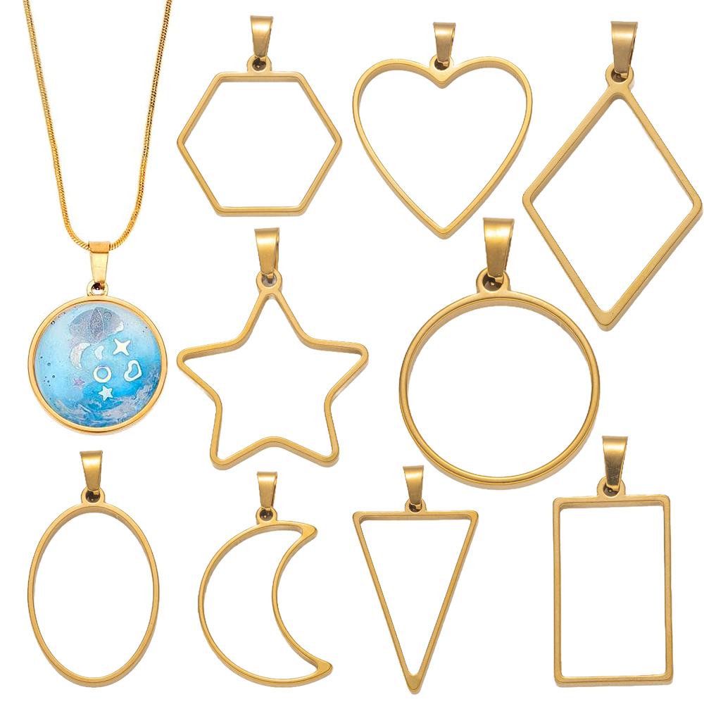 5pcs Stainless Steel Open Back - Resin Art Notes avis et prix