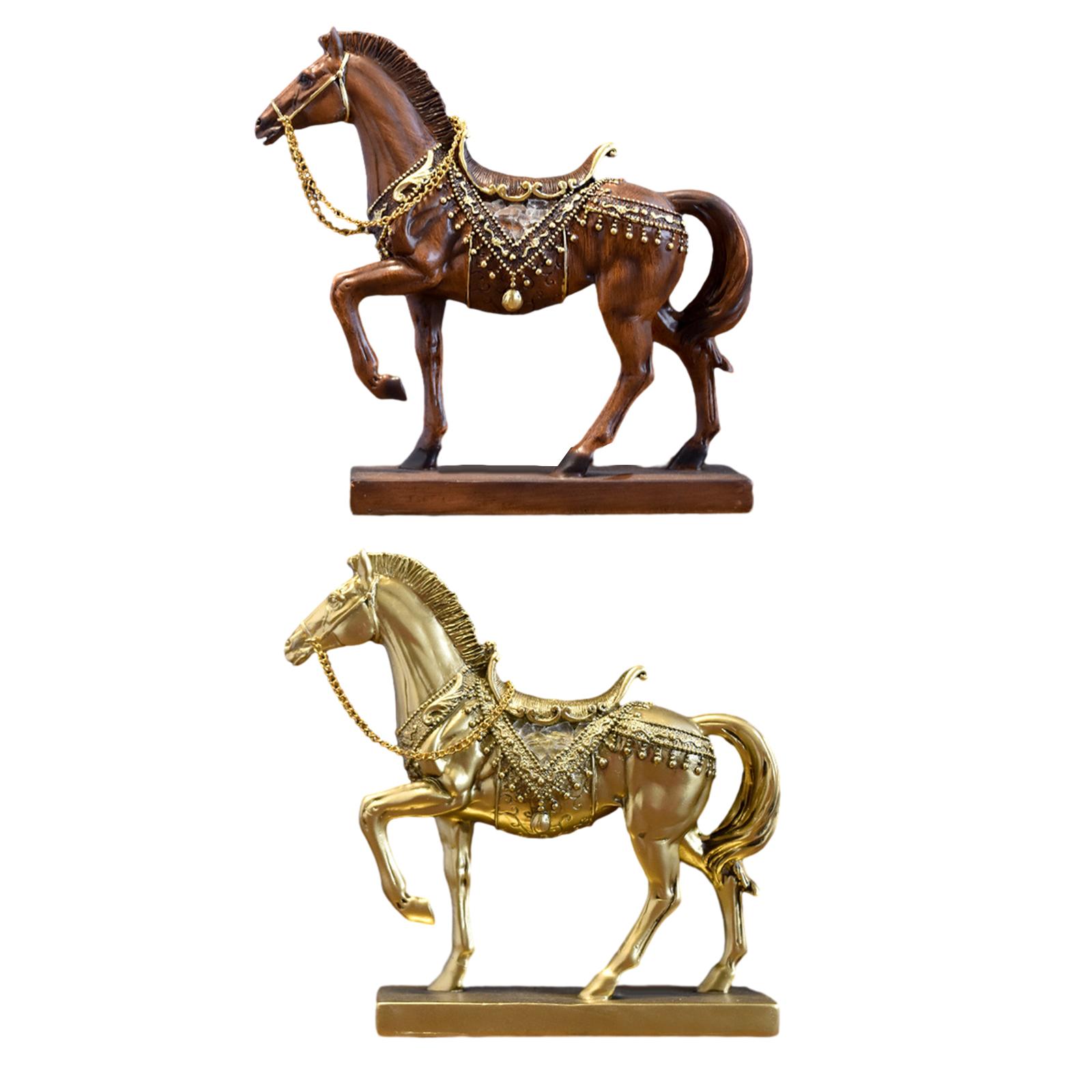 Horse Figurine Horse Statue Ta - Resin Art Table Top avis et prix