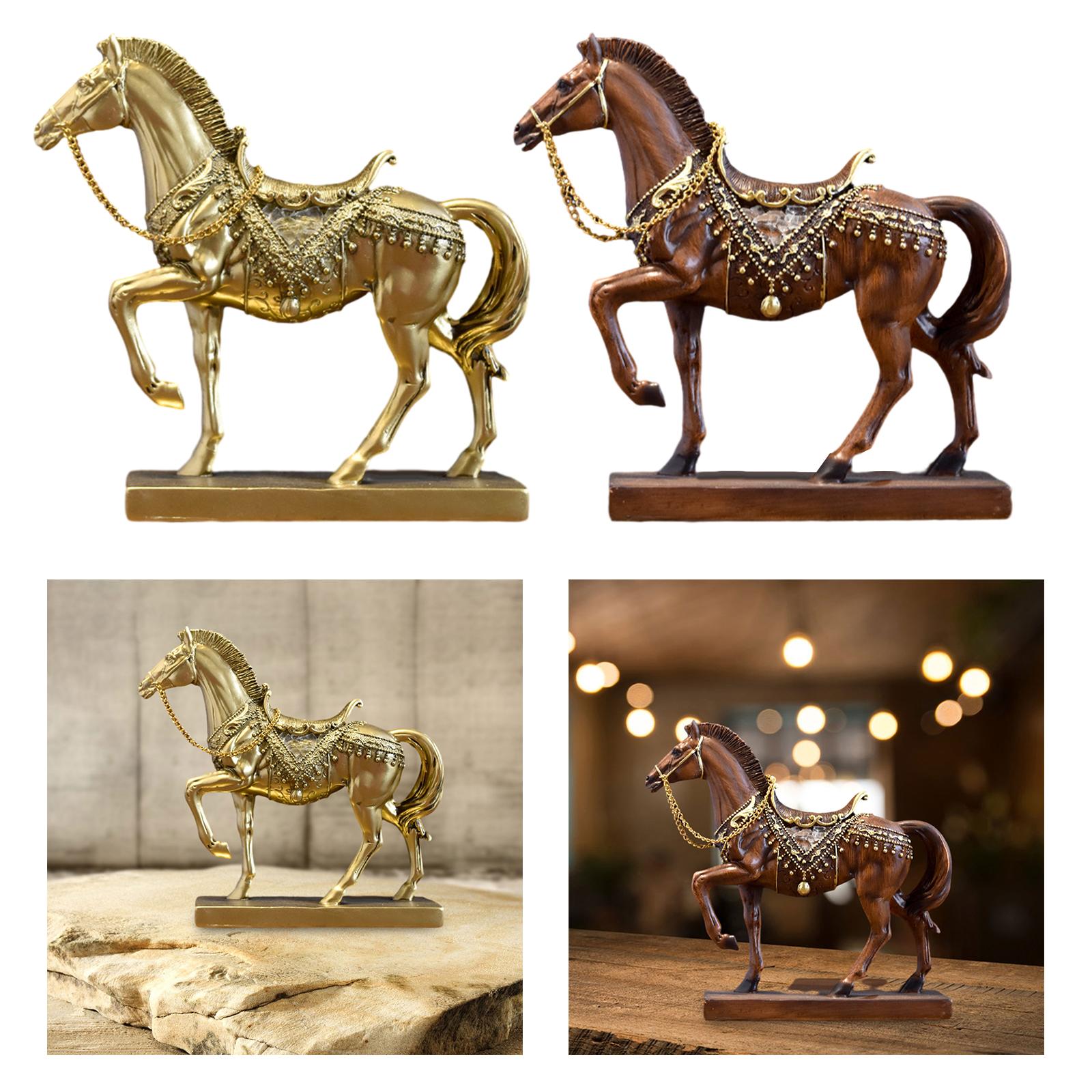 Horse Figurine Horse Statue Ta - Resin Art Table Top avis et prix
