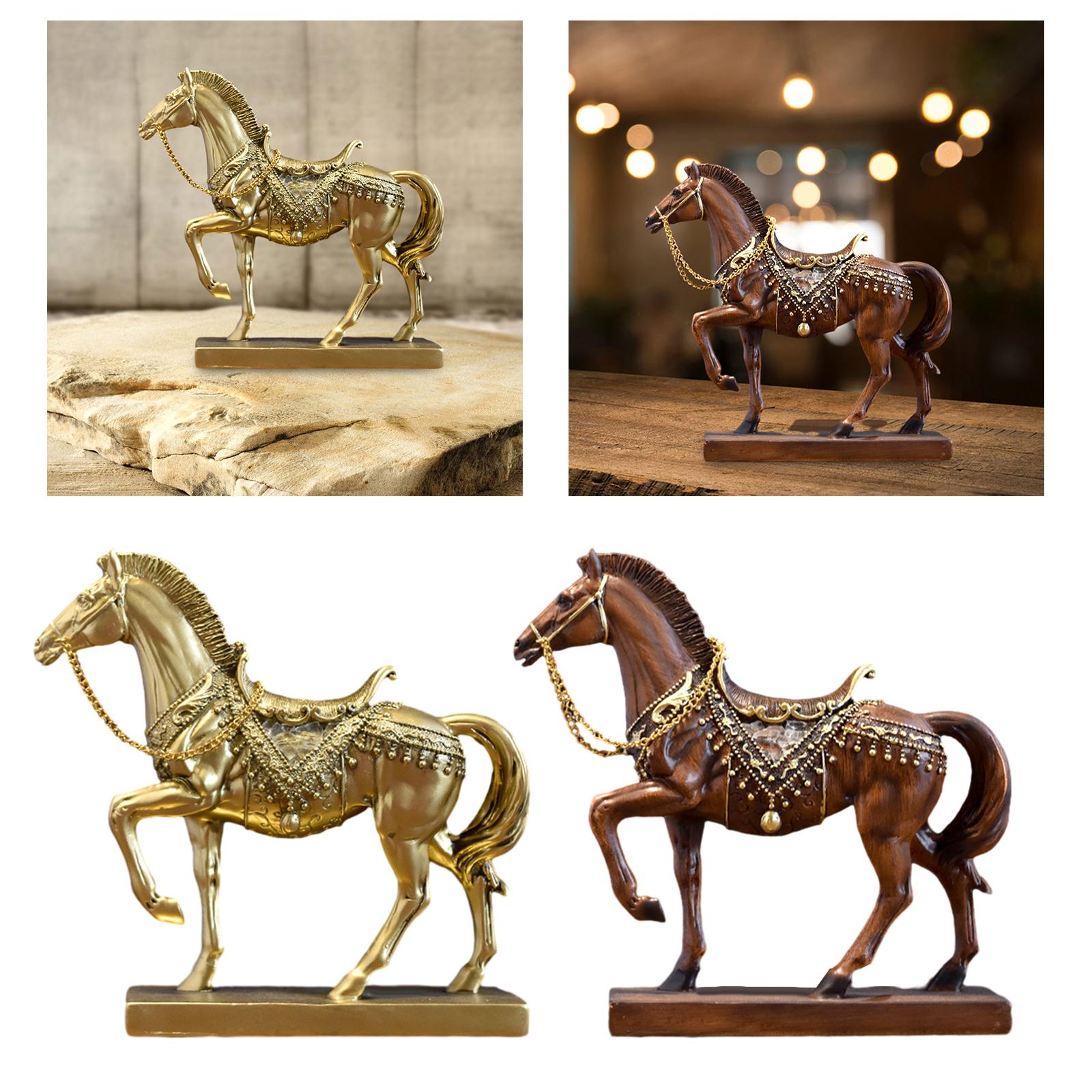 Horse Figurine Horse Statue Ta - Resin Art Table Top avis et prix