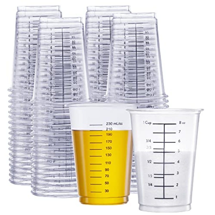 10 oz Clear Plastic Measuring  - Resin Mixing Cup avis et prix