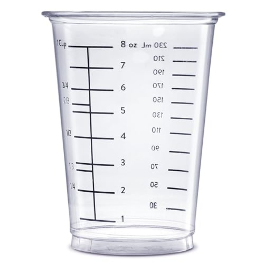 10 oz Clear Plastic Measuring  - Resin Mixing Cup avis et prix