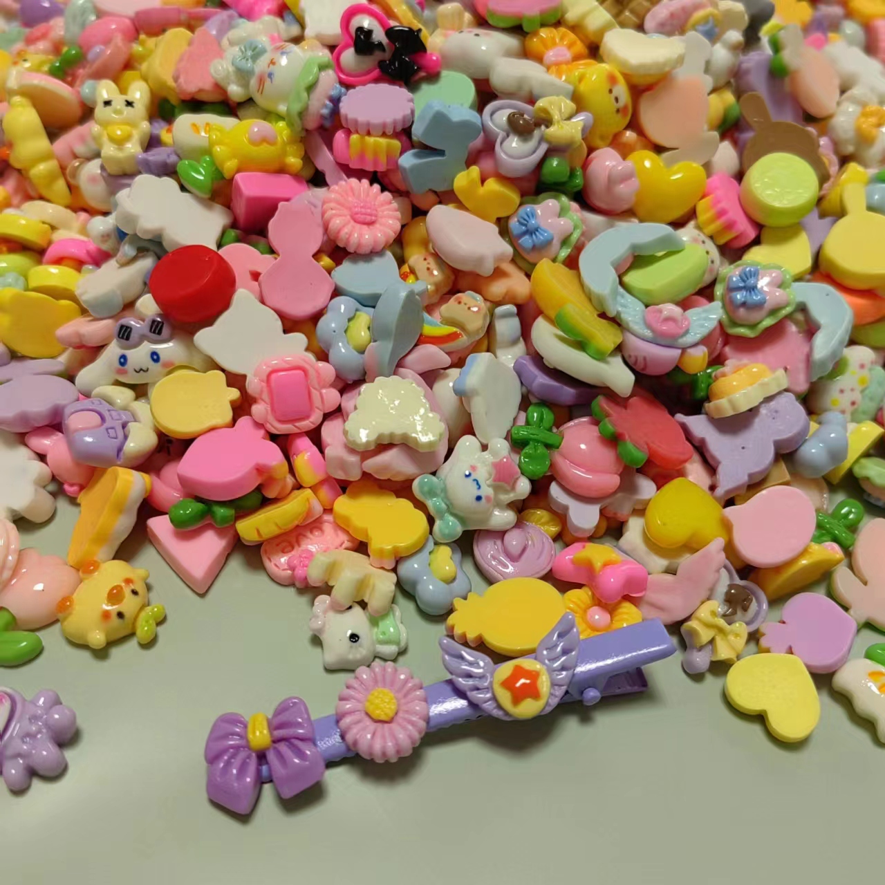 30/60Pcs Cute Resin Sweet Cand - Resin Art Earrings Material avis et prix