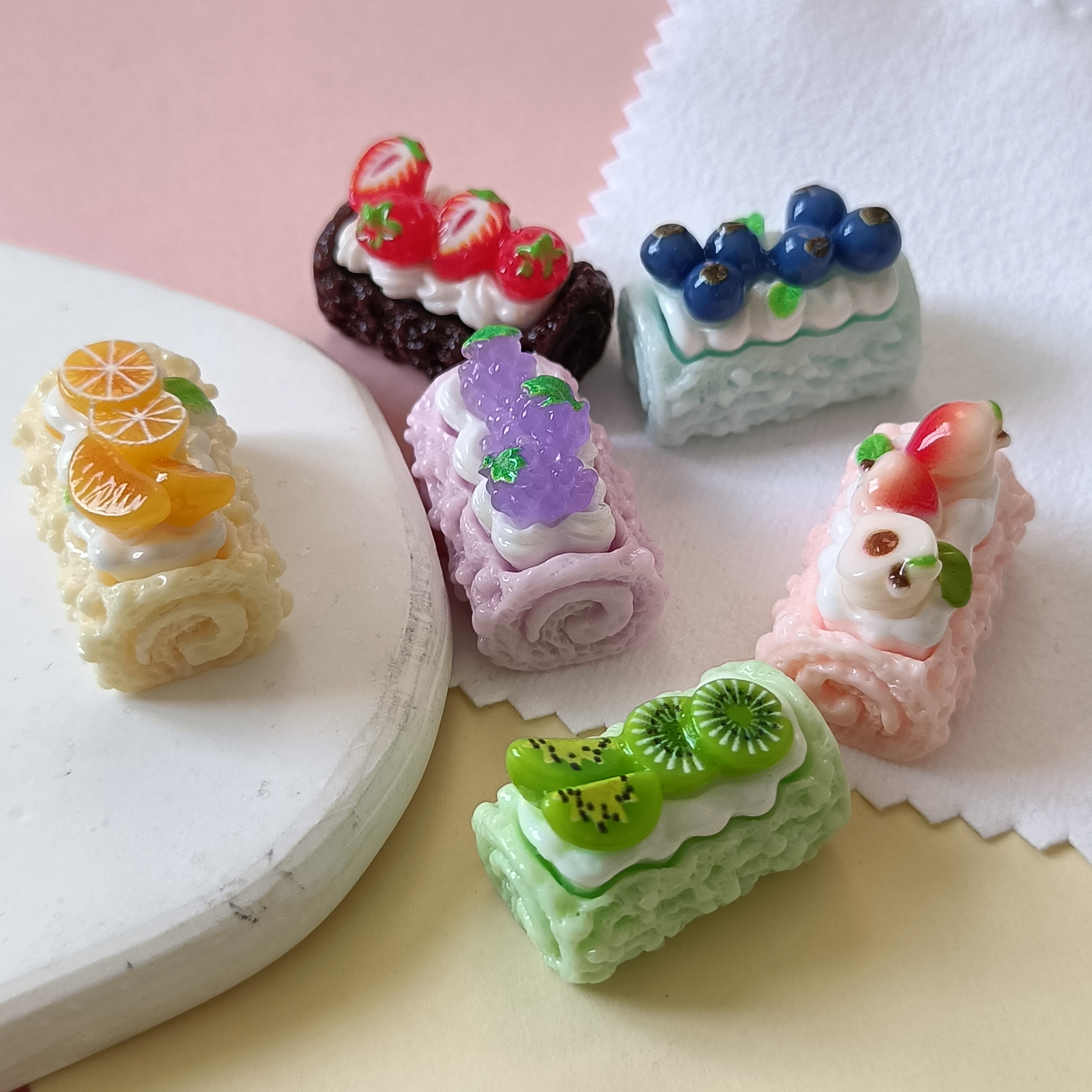 Fashion DIY Bowknot Hearts Res - Resin Art Earrings Material avis et prix