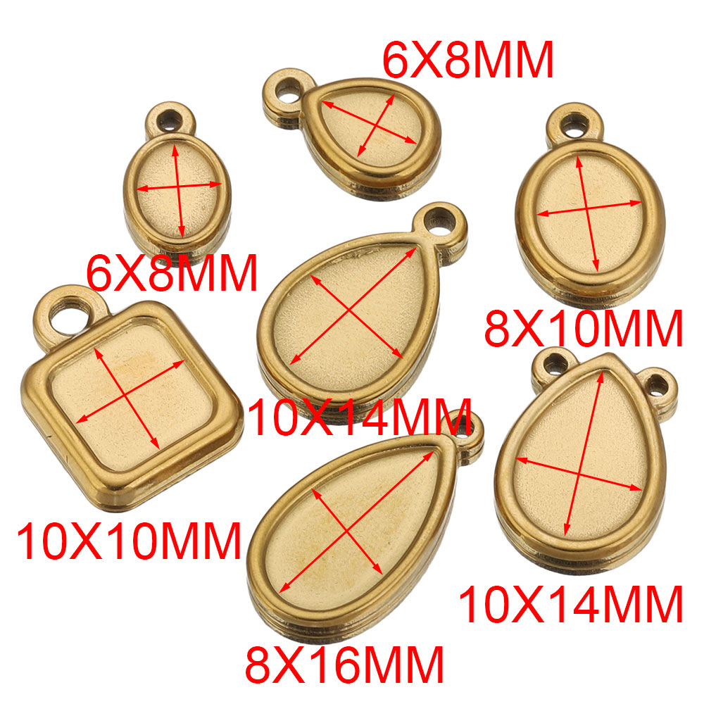 5pcs Stainless Steel Square Dr - Resin Art Notes avis et prix