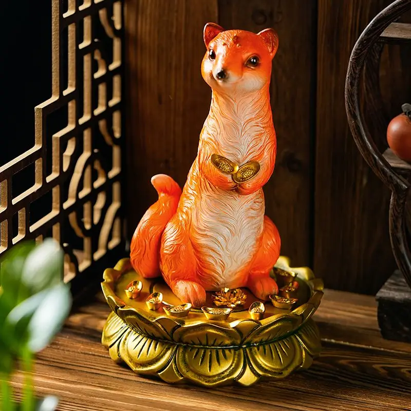 Wong Tai Sin Ornament Weasel S - Resin Art Table Top avis et prix