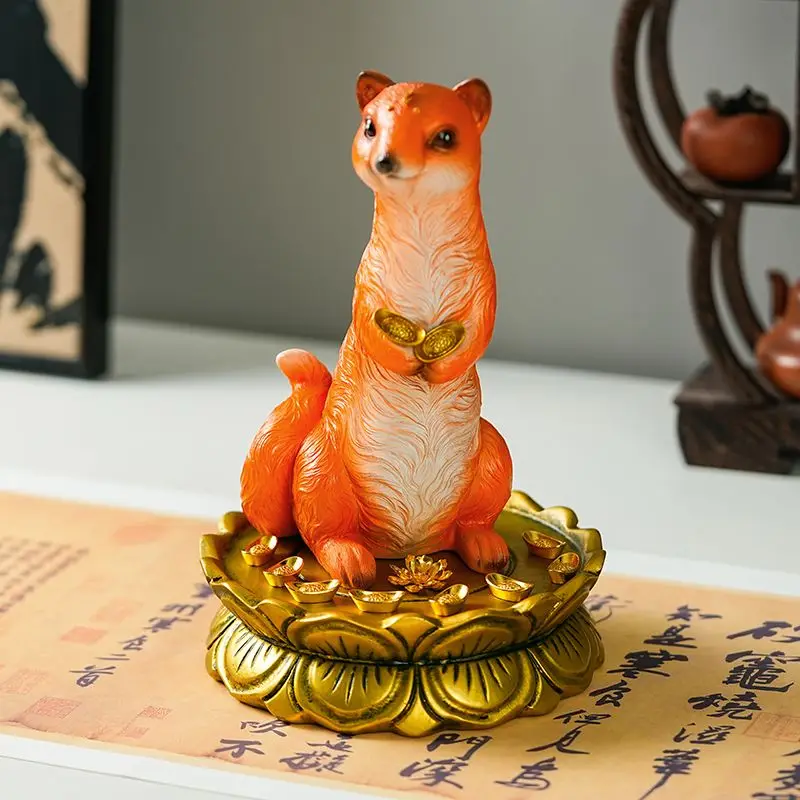 Wong Tai Sin Ornament Weasel S - Resin Art Table Top avis et prix