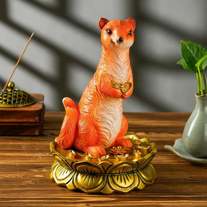 Wong Tai Sin Ornament Weasel S - Resin Art Table Top avis et prix