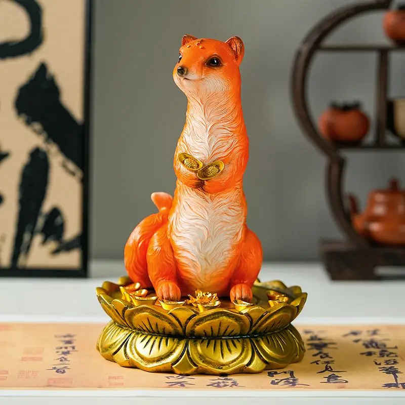 Wong Tai Sin Ornament Weasel S - Resin Art Table Top avis et prix