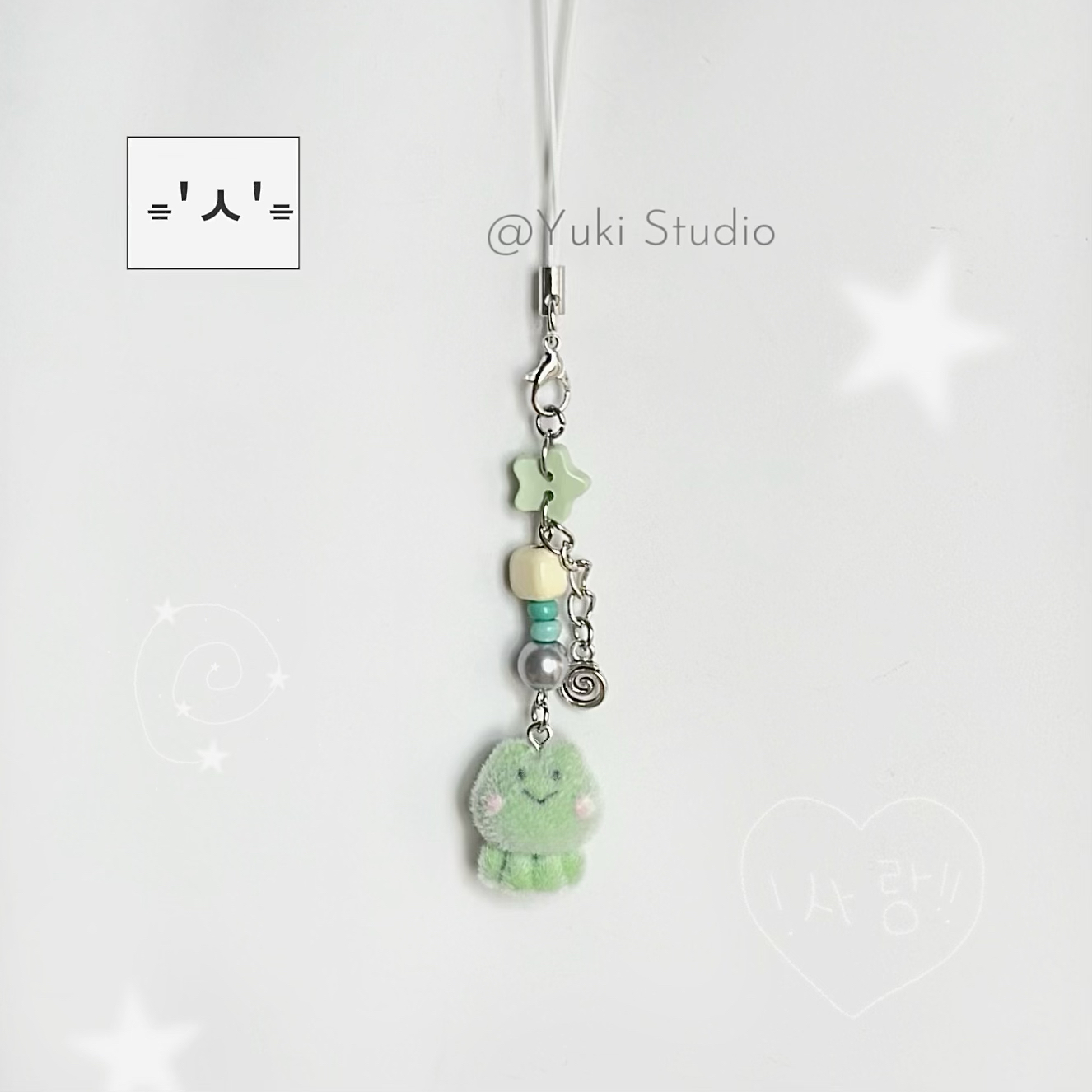 1pcs Resin Flocking Green Frog - Resin Art Notes avis et prix