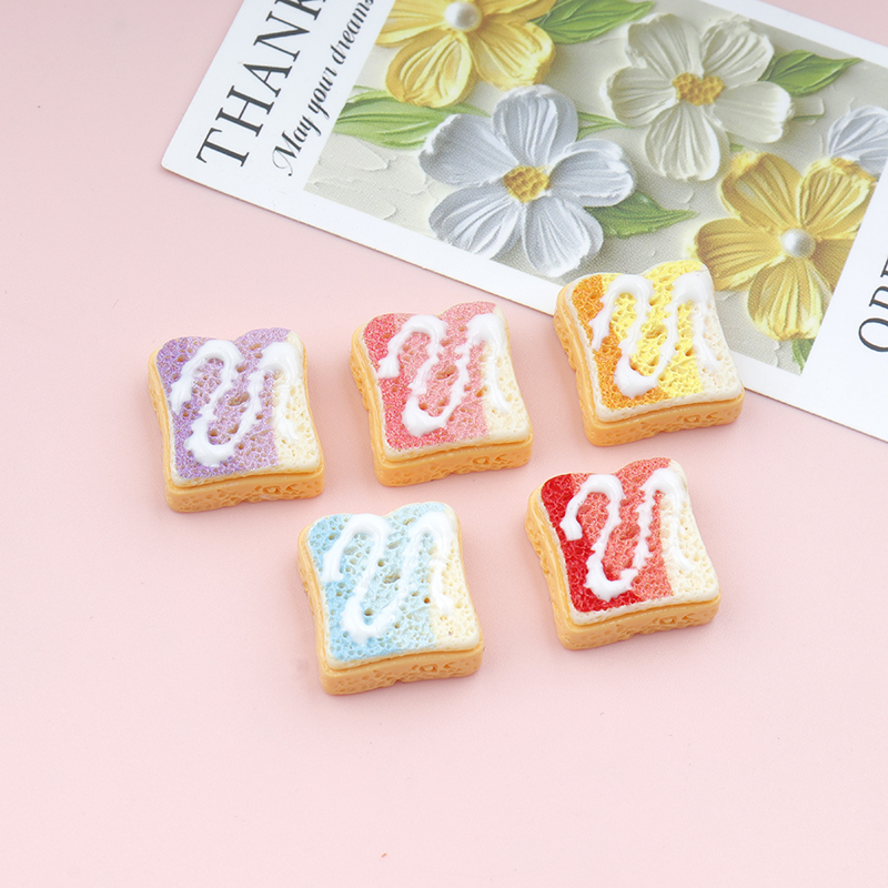 30/300pcs mini Toast Biscuits  - Resin Art Earrings Material avis et prix