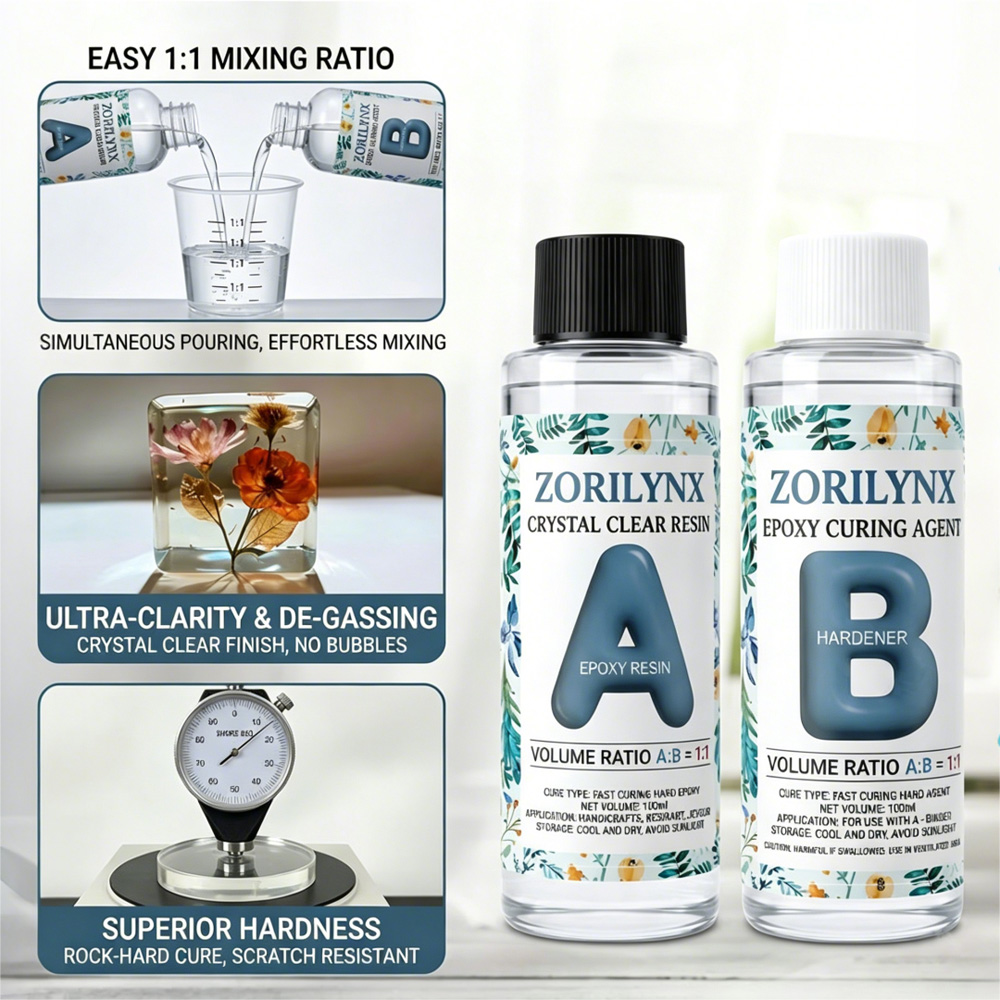 200ml Crystal Clear Epoxy Resi - Resin Art Easy avis et prix