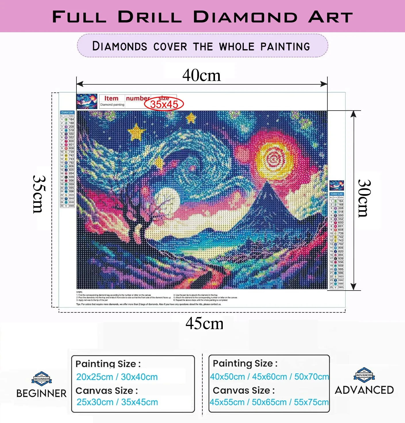 Diamond Art for Adults,Movie P - Resin Art Kits For Adults avis et prix