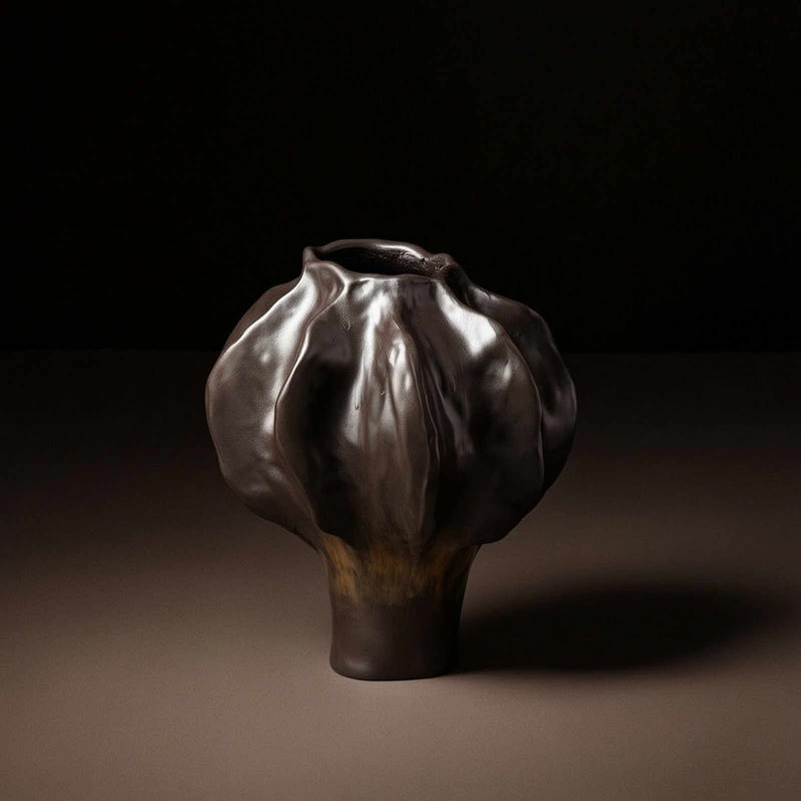 Vase with Wide Opening Glossy  - Resin Art Table Top avis et prix