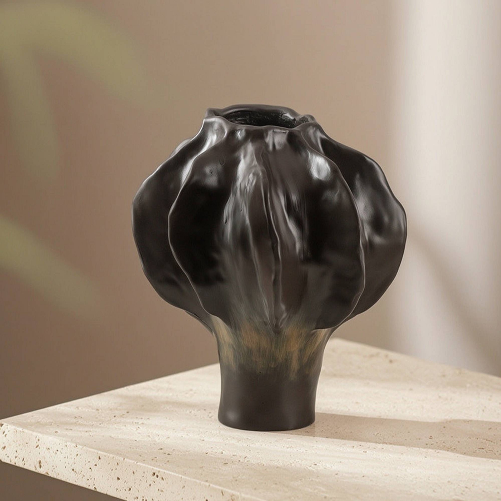 Vase with Wide Opening Glossy  - Resin Art Table Top avis et prix