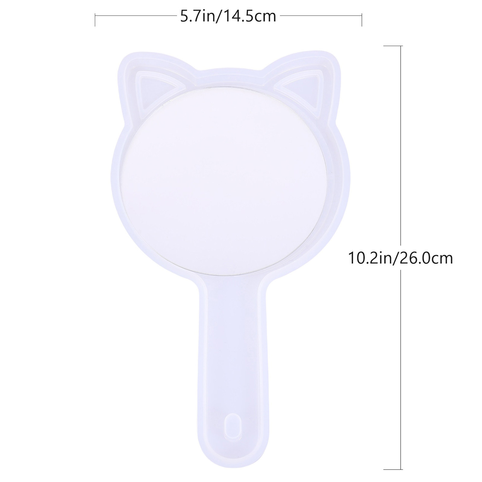 1Set Silicone Make-Up Mirror M - Resin Art Easy avis et prix