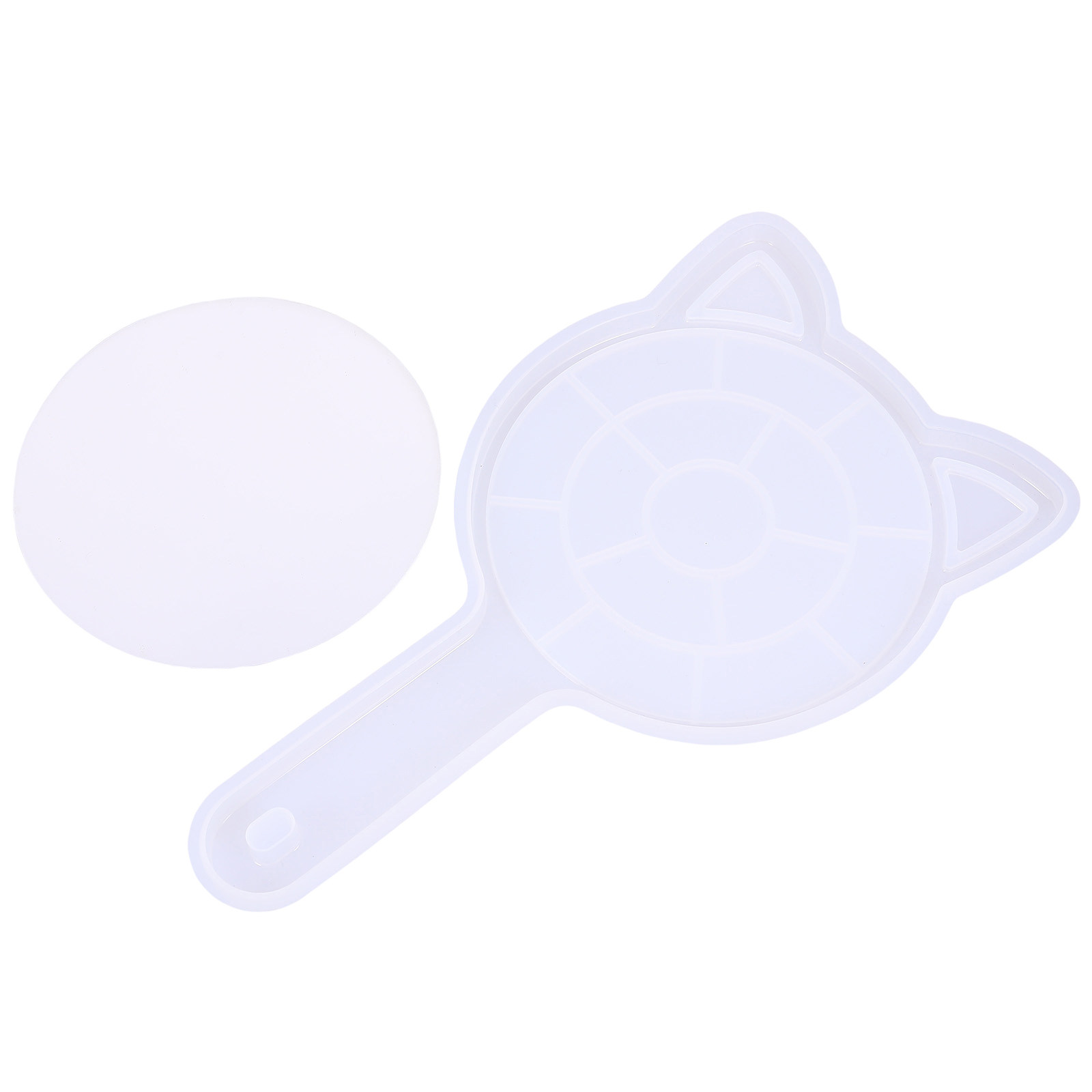 1Set Silicone Make-Up Mirror M - Resin Art Easy avis et prix