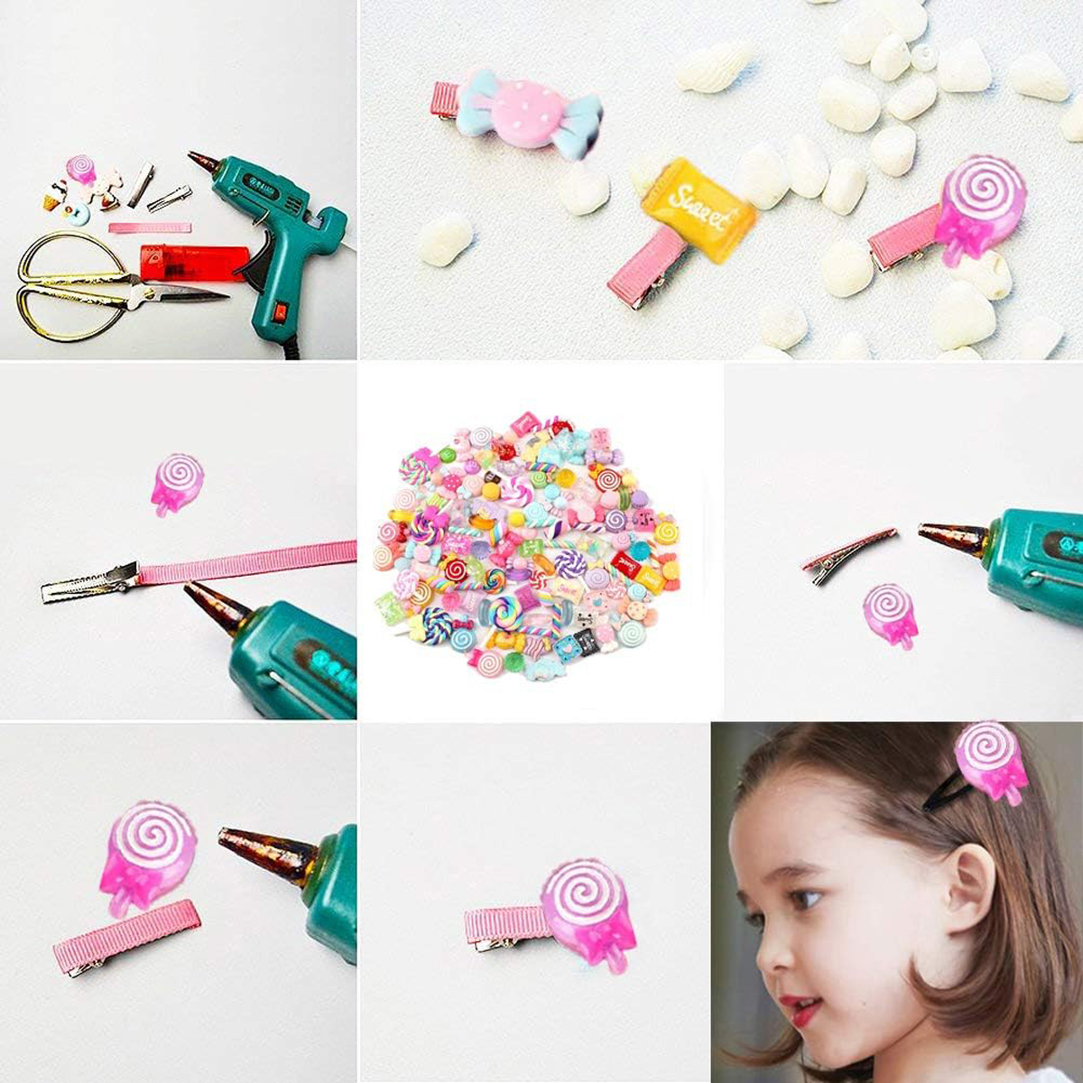 30pcs Random Candy Slime Charm - Resin Art Notes avis et prix