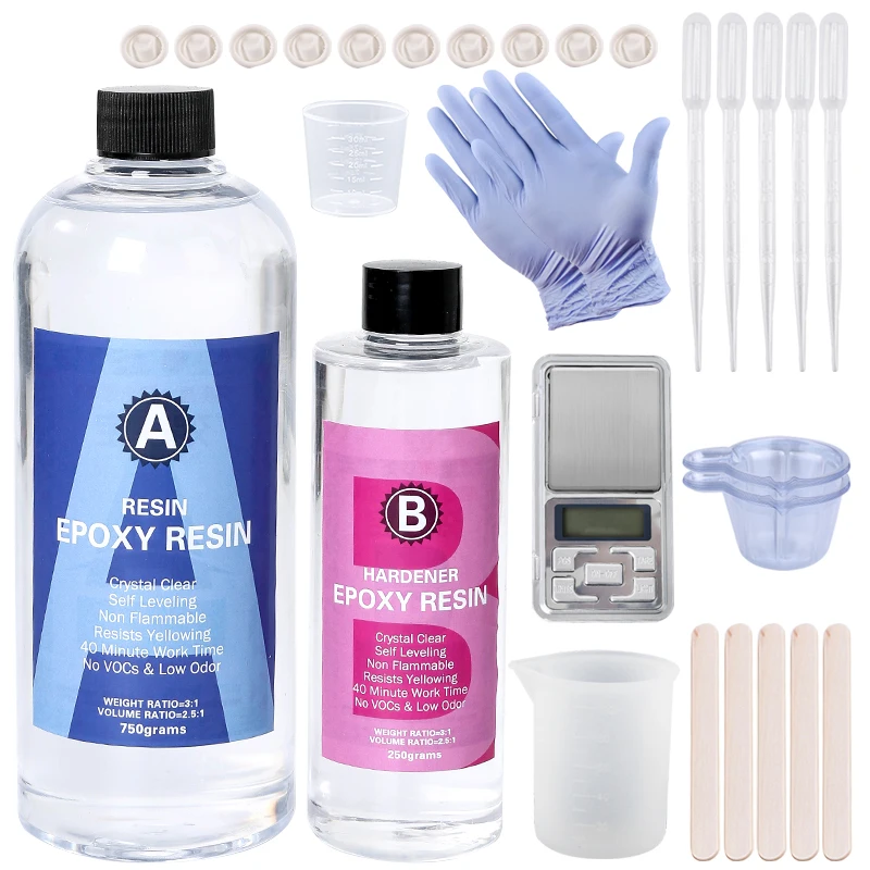 Epoxy Resin Kit Crystal Clear  - Resin Mixing Cup avis et prix