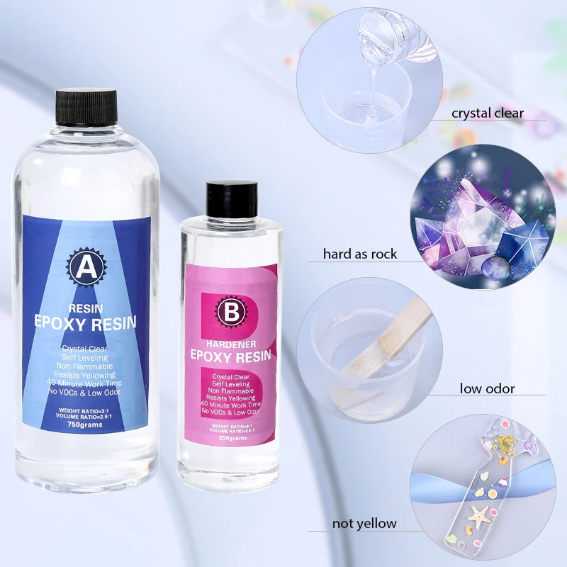 Epoxy Resin Kit Crystal Clear  - Resin Mixing Cup avis et prix