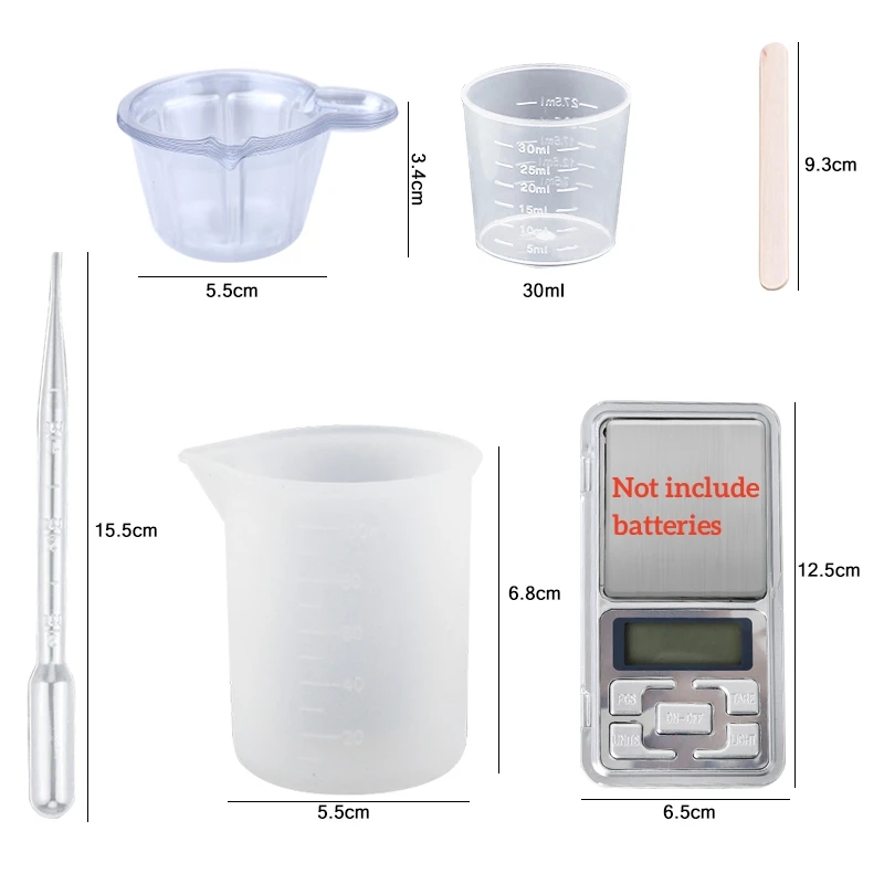 Epoxy Resin Kit Crystal Clear  - Resin Mixing Cup avis et prix
